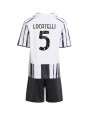 Juventus Manuel Locatelli #5 Dječji Domaci Dres kompleti 2025-26 Kratak Rukavima (+ kratke hlače)